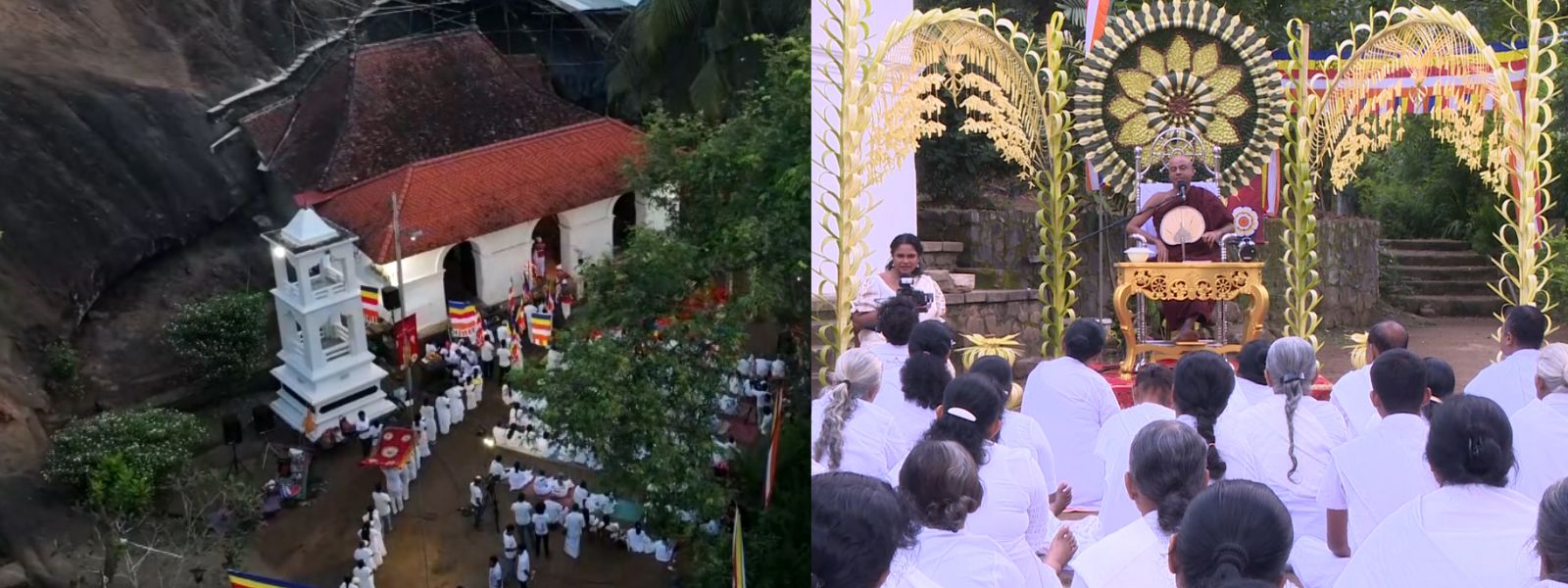 Religious Events Mark Nikini Full Moon Poya Day
